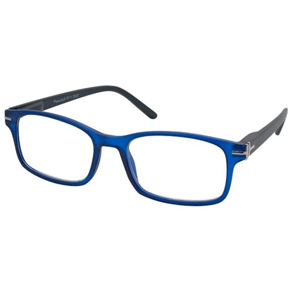 Eyelead Γυαλιά Διαβάσματος Unisex Χρώμα Μαύρο - Μπλε, με Κοκκάλινο Σκελετό E202