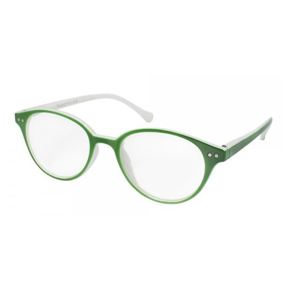 Eyelead Γυαλιά Διαβάσματος Unisex Χρώμα Πράσινο - Λευκό, με Κοκκάλινο Σκελετό E173