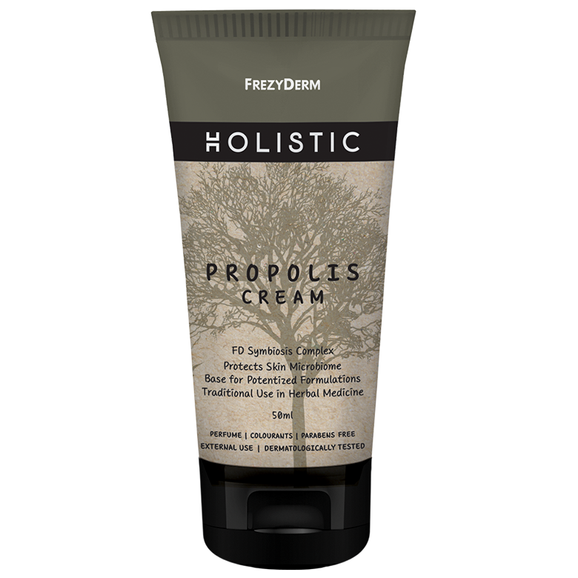 Frezyderm Holistic Propolis Cream Κρέμα για Πρόσωπο και Σώμα Μειώνει τους Ερεθισμούς και Ενισχύει τη Δερματική Άμυνα 50ml