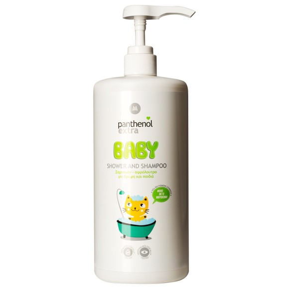 Medisei Panthenol Extra Baby Shower & Shampoo Σαμπουάν-Αφρόλουτρο για Βρέφη και Παιδιά, Κατάλληλο για Καθημερινή Χρήση 1Lt Medisei Panthenol Extra Baby Shower & Shampoo Σαμπουάν-Αφρόλουτρο για Βρέφη και Παιδιά, Κατάλληλο για Καθημερινή Χρήση 1Lt