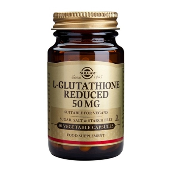 Solgar L-Glutathione 50mg 30 veg.caps Solgar L-Glutathione 50mg 30 veg.caps