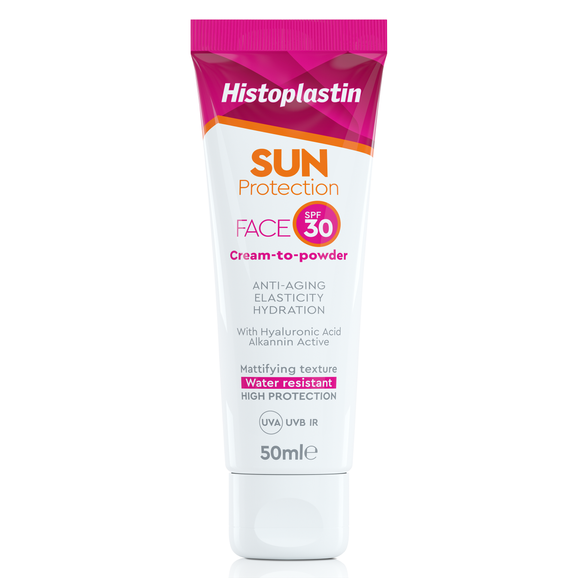 Histoplastin Sun Protection Face Spf30 Cream to Powder 50ml