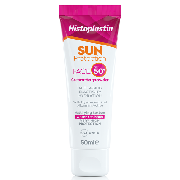 Histoplastin Sun Protection Face Spf50+ Cream to Powder 50ml