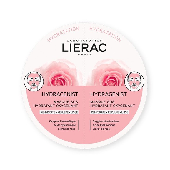 Δώρο Lierac Duo Masks Hydragenist Masque SOS Hydratant Oxygenant 2x6ml