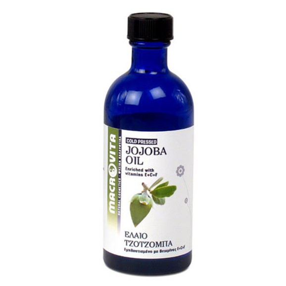 Macrovita Jojoba Oil with Vitamins E + C + F 100ml