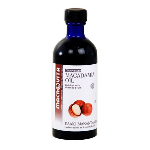 Macrovita Macadamia Oil with Vitamins E + C + F 100ml