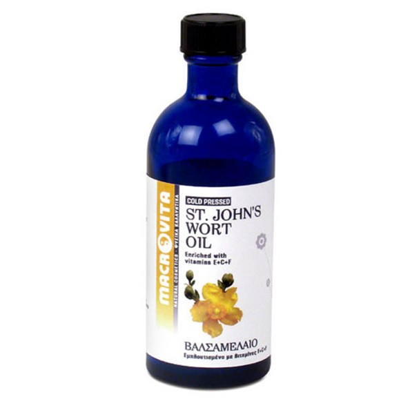Macrovita St.John\'s Wort Oil with Vitamins E + C + F 100ml