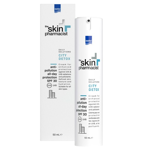 The Skin Pharmacist City Detox Anti-Pollution All-Day Protection Spf30, 50ml