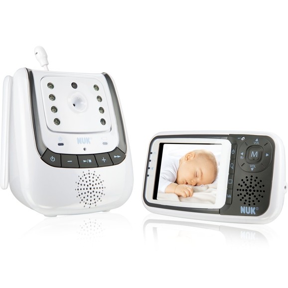 Nuk Eco Control Plus Video Baby Monitor Ψηφιακή Συσκευή Ενδοεπικοινωνίας και Παρακολούθησης Βρέφους Μέσω Βίντεο