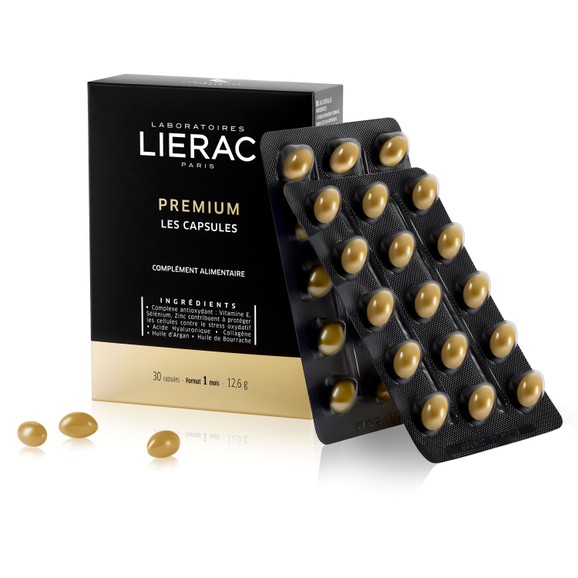 Lierac Premium Les Capsules Συμπλήρωμα Διατροφής με Αντιοξειδωτικές & Αντιγηραντικές Ιδιότητες για την Επιδερμίδα 30Caps Lierac Premium Les Capsules Συμπλήρωμα Διατροφής με Αντιοξειδωτικές & Αντιγηραντικές Ιδιότητες για την Επιδερμίδα 30Caps