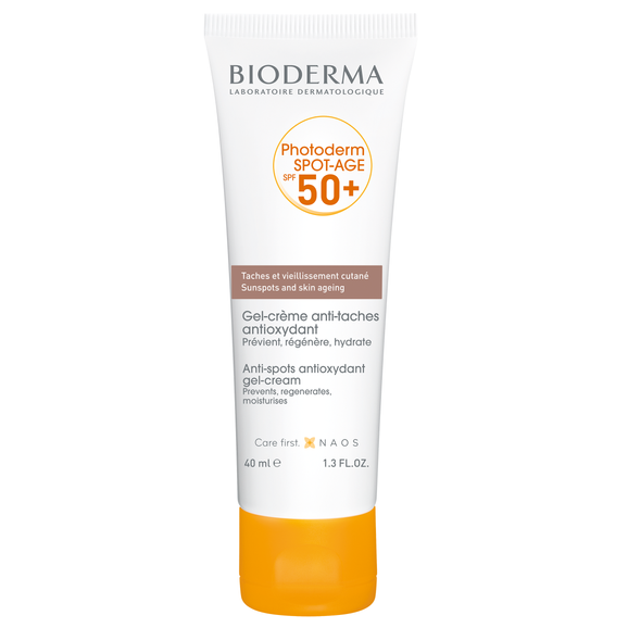 Bioderma Photoderm Spot Age Antioxidant Gel Cream Πολύ Υψυλή Προστασία Κατά των Πανάδων Spf50+, 40ml