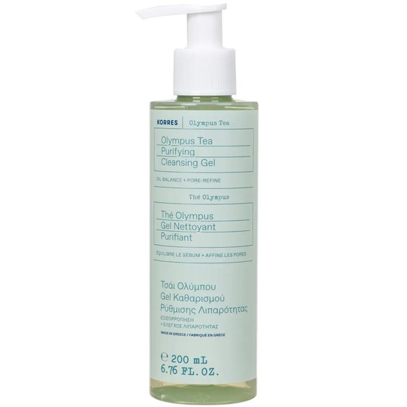 Korres Olympus Tea Purifying Cleansing Gel 200ml