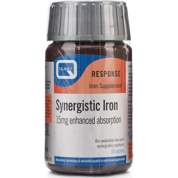 Quest Synergistic Iron Σίδηρο 15mg 30tabs