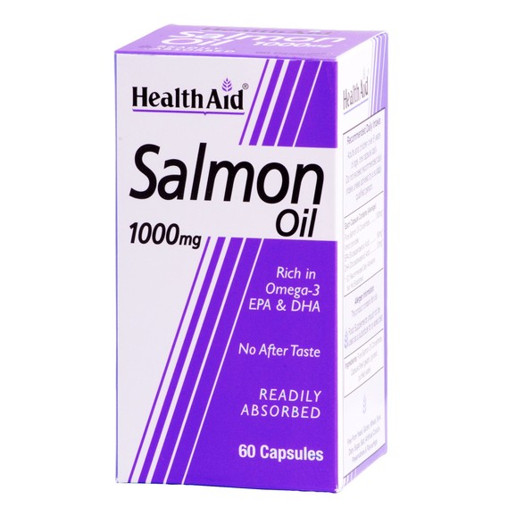 Health Aid Salmon Oil Freshwater 1000mg 60caps