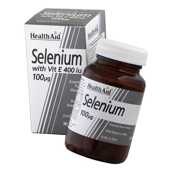 Health Aid Selenium with Vitamin E 400iu 30caps