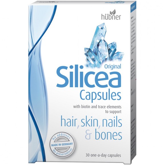 Hubner Silicea Original Φυσικό Συμπλήρωμα Διατροφής Κατάλληλο για την Ενίσχυση των Μαλλιών,  Νυχιών και του Δέρματος 30caps