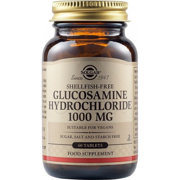 Solgar Glucosamine HCL 1000mg 60 tabs Solgar Glucosamine HCL 1000mg 60 tabs