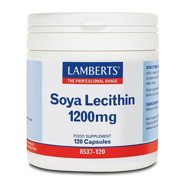 Lamberts Soya Lecithin 1200mg 120caps Lamberts Soya Lecithin 1200mg 120caps