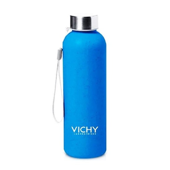 Δώρο Vichy Summer Bottle Eco Friendly Μπουκάλι Νερού Από Ίνες Bamboo 500ml 1 τεμάχιο