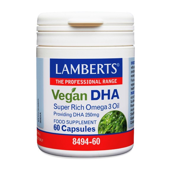 Lamberts Vegan DHA 60caps Lamberts Vegan DHA 60caps