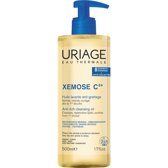 Uriage Xemose C8+ Anti-Itch Cleansing Oil 500ml