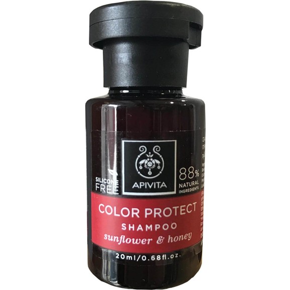Δώρο Mini Sizer Apivita Color Protect Σαμπουάν Προστασίας Χρώματος με Ηλίανθο & Μέλι 20ml