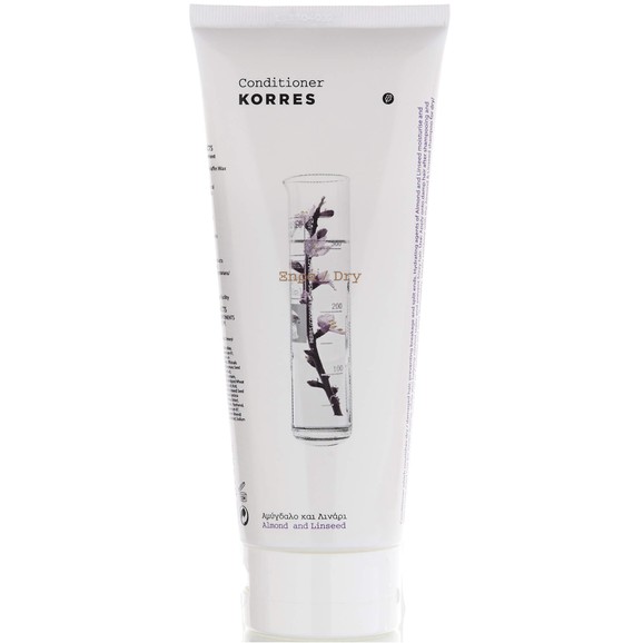 Korres Conditioner με Αμύγδαλο & Λινάρι 200ml Korres Conditioner με Αμύγδαλο & Λινάρι 200ml