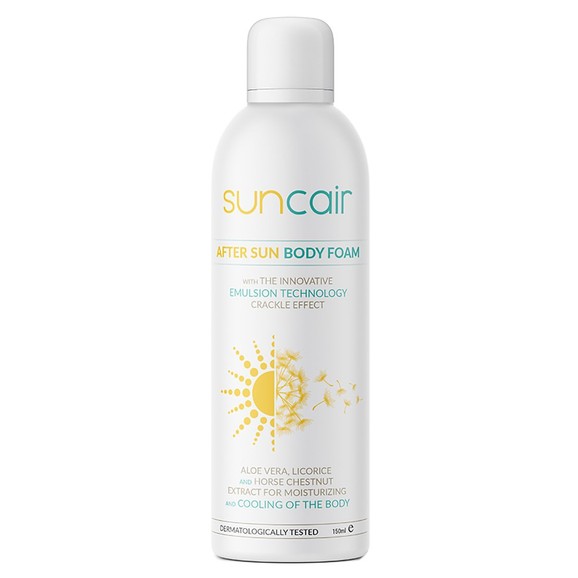Medicair Suncair After Sun Body Foam Emulsion Technology Cooling of the Body 150ml