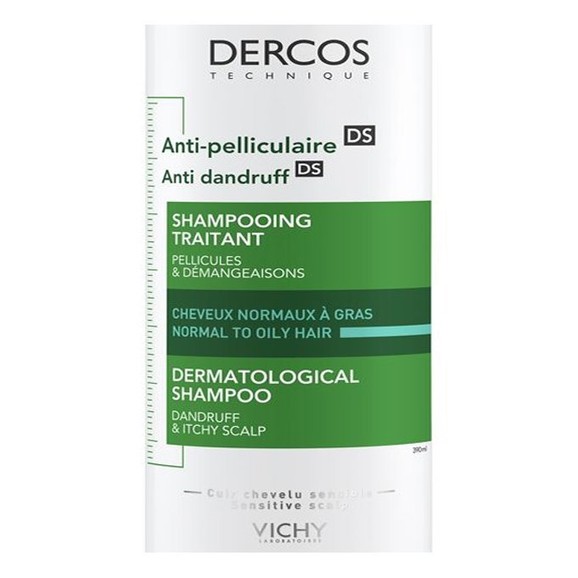 Δείγμα Vichy Dercos Anti-Dandruff Shampoo for Normal to Oily Hair Σαμπουάν Κατά της Πιτυρίδας για Κανονικά Λιπαρά Μαλλιά 6ml