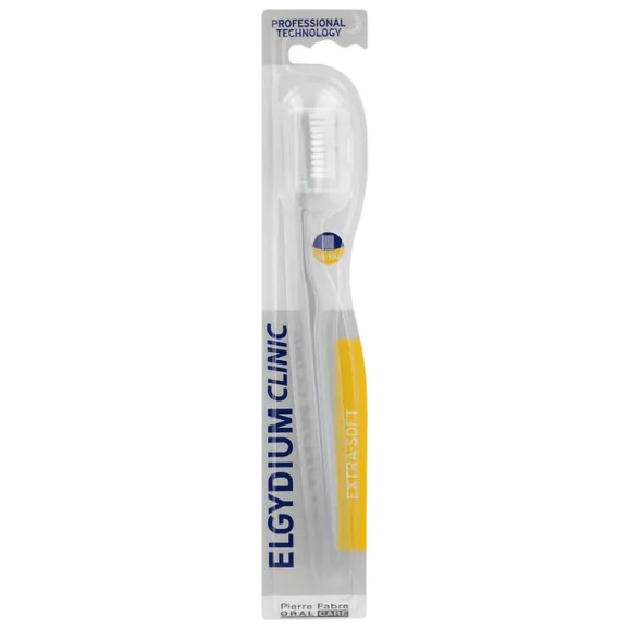 Elgydium Clinic Extra-Soft 15/100 Toothbrush 1 Τεμάχιο - Άσπρο