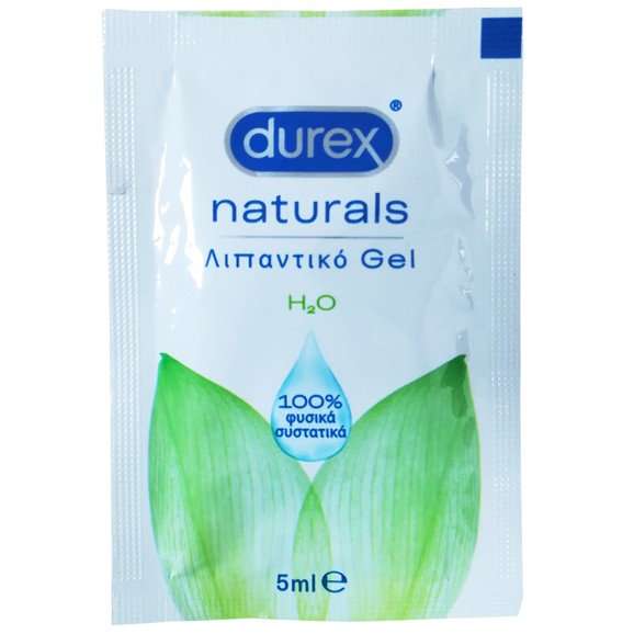 Δείγμα Durex Naturals Classic Ενυδατικό Λιπαντικό Gel με 100% Φυσικά Συστατικά 5ml