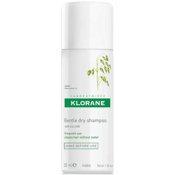 Δώρο Klorane Shampooing Sec au Lait d\'avoine Shampoo για Ξηρό Λούσιμο με Εκχύλισμα Βρώμης, για \'Ολους τους Τύπους Μαλλιών 50ml