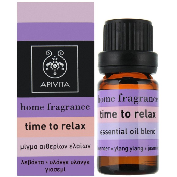 Apivita Essential Oil Time Τo Relax 10ml Apivita Essential Oil Time Τo Relax 10ml