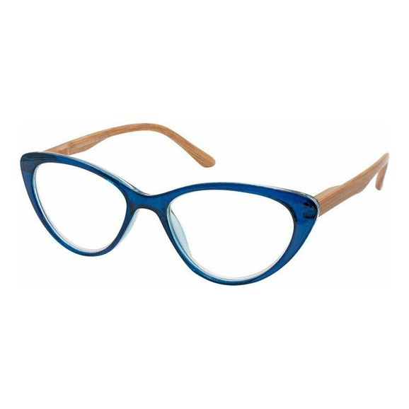 Eyelead Γυαλιά Διαβάσματος Unisex Χρώμα Μπλε Πεταλούδα Κοκκάλινο, με Ξύλινο Βραχίονα E205