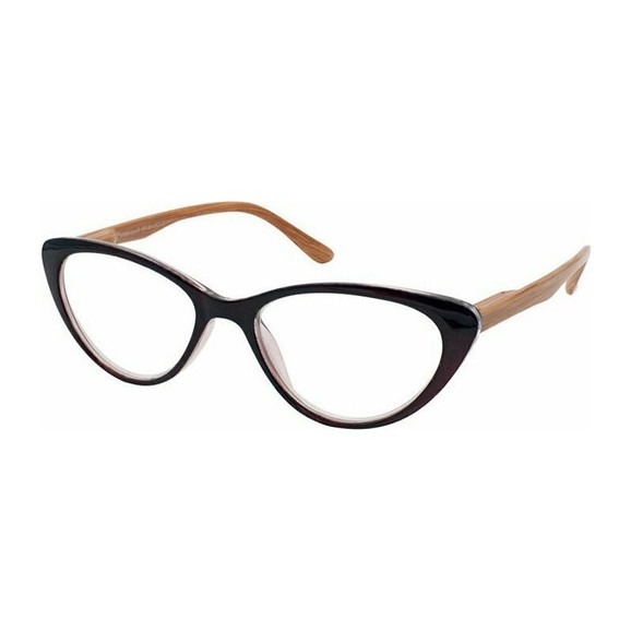 Eyelead Γυαλιά Διαβάσματος Unisex Χρώμα Μπορντώ Πεταλούδα Κοκκάλινο, με Ξύλινο Βραχίονα E206