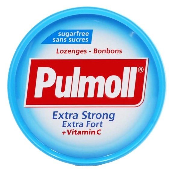 Pulmoll Candies with Extra Strong Fort 45gr
