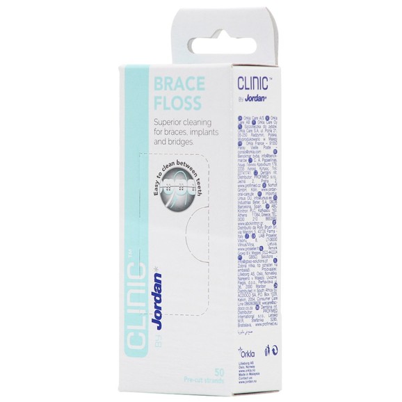 Jordan Clinic Brace Floss 50 Τεμάχια