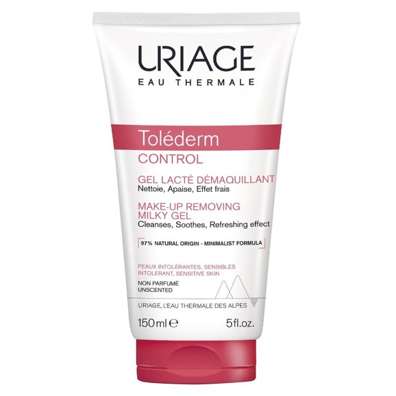 Uriage Tolederm Control Make-Up Removing Milky Gel Sensitive Skin 150ml