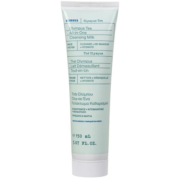 Korres Olympus Tea All-in-One Face & Eyes Cleansing Milk 150ml