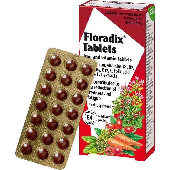 Floradix Iron & Vitamins 84tabs