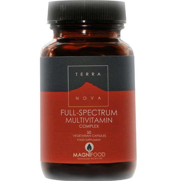 Terranova Full-Spectrum Multivitamins Complex Κατάλληλο Για Ενέργεια Και Τόνωση 100caps