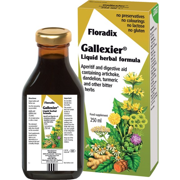 Floradix Gallexier Liquid Herbal Formula 250ml