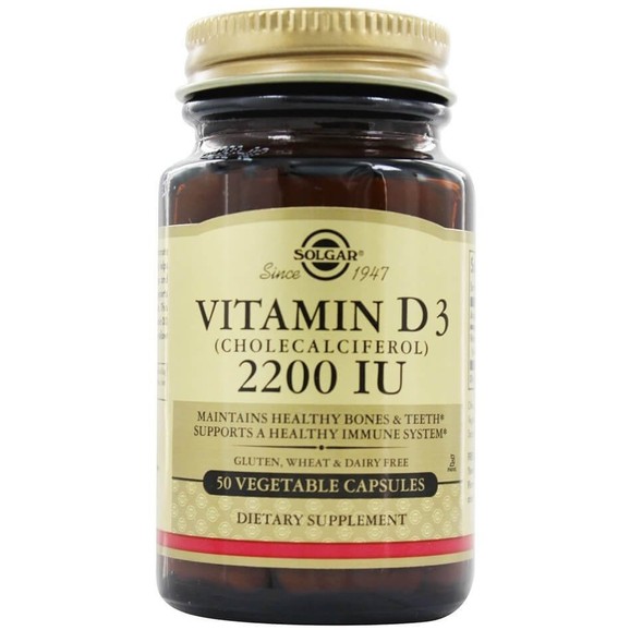 Δώρο Solgar Vitamin D3 2200iu 50caps
