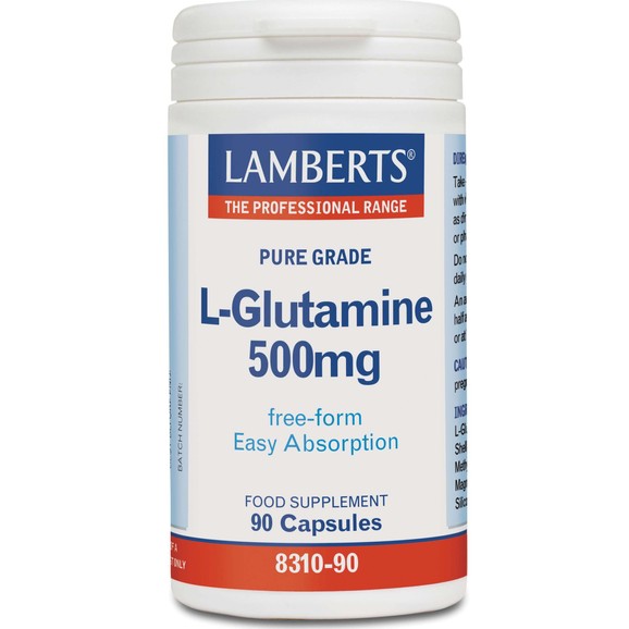 Lamberts L-Glutamine 500mg 90 caps Lamberts L-Glutamine 500mg 90 caps