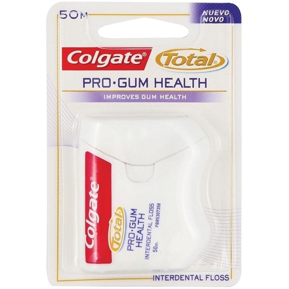 Colgate Total Pgh Οδοντικό Νήμα Συνδράμει Στη Μείωση Των Προβλημάτων Των Ούλων Και Της Τερηδόνας 50m