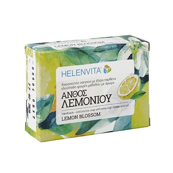 Δώρο Helenvita Lemon Blossom Soap Χειροποίητο Σαπούνι με Ευχάριστο Άρωμα Λεμόνι 90gr