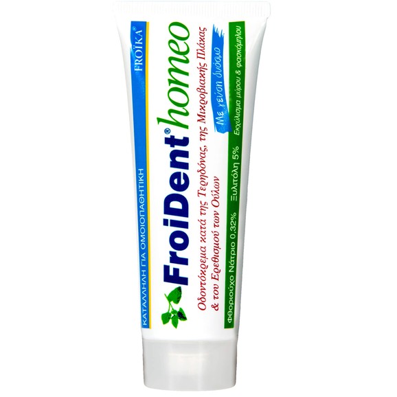 Froika Froident Homeo Toothpaste Δυόσμος 75ml