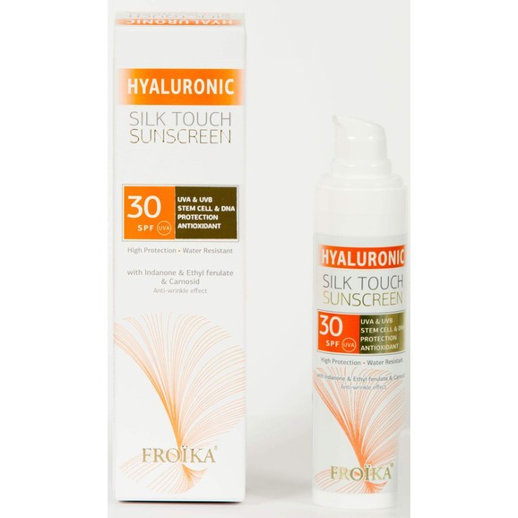 Froika Hyaluronic Silk Touch Suncare Cream Spf30, 40ml