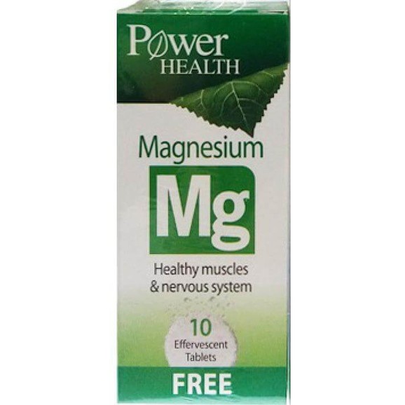 Δώρο Power Health Magnesium Για Την Ομαλή Λειτουργία Του Οργανισμού 10eff.tabs