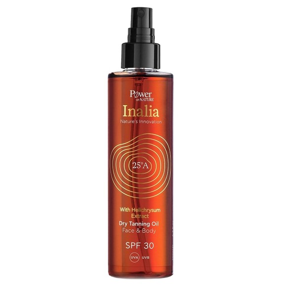 Inalia Dry Tanning Oil Face & Body spf30 200ml